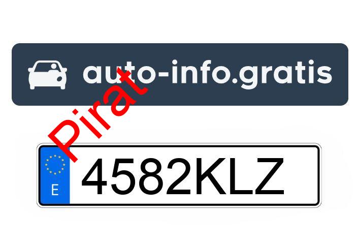 Pirat drogowy w pojeździe o numerach rejestracyjnych 4582KLZ