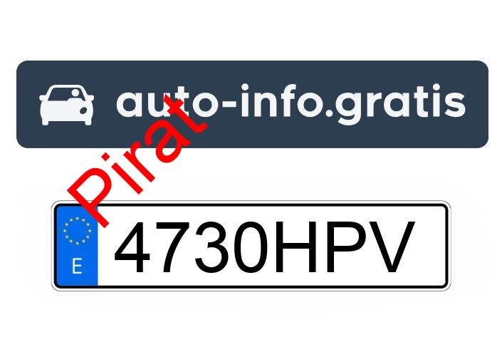 Pirat drogowy w pojeździe o numerach rejestracyjnych 4730HPV