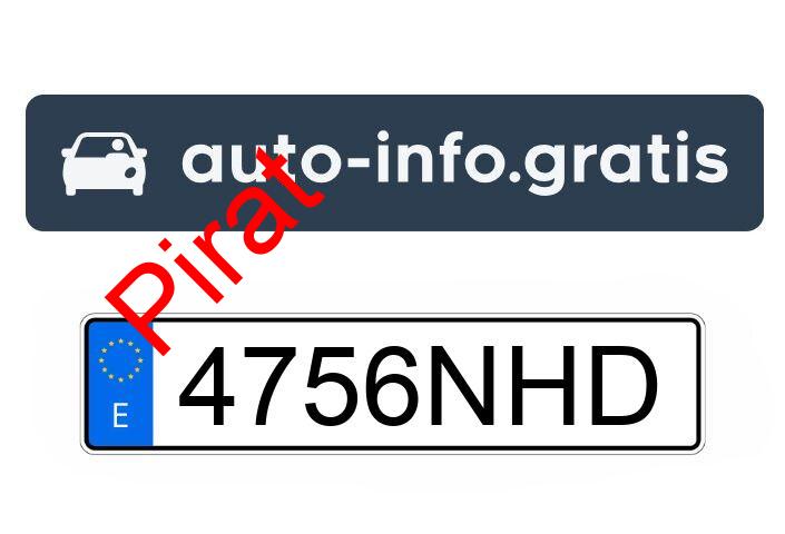 Pirat drogowy w pojeździe o numerach rejestracyjnych 4756NHD