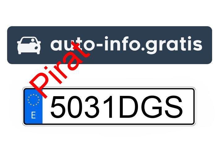 Pirat drogowy w pojeździe o numerach rejestracyjnych 5031DGS
