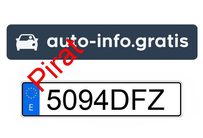 Pirat drogowy w pojeździe o numerach rejestracyjnych 5094DFZ