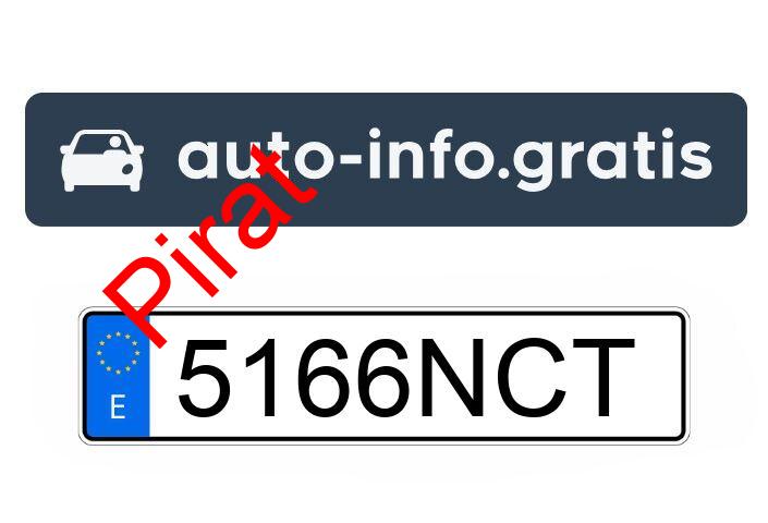 Pirat drogowy w pojeździe o numerach rejestracyjnych 5166NCT
