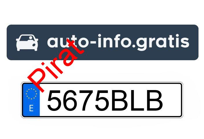 Pirat drogowy w pojeździe o numerach rejestracyjnych 5675BLB