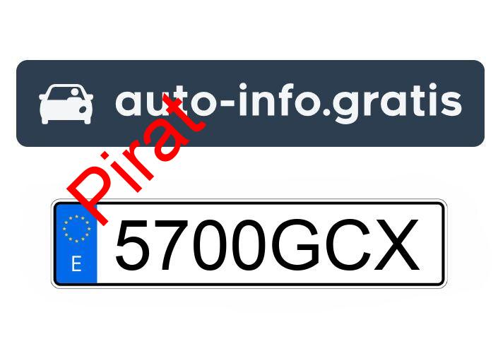Pirat drogowy w pojeździe o numerach rejestracyjnych 5700GCX