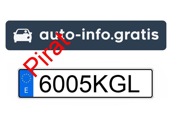 Pirat drogowy w pojeździe o numerach rejestracyjnych 6005KGL