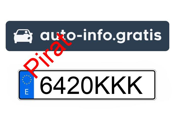 Pirat drogowy w pojeździe o numerach rejestracyjnych 6420KKK
