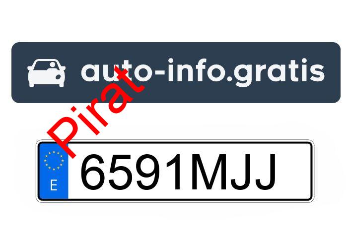 Pirat drogowy w pojeździe o numerach rejestracyjnych 6591MJJ