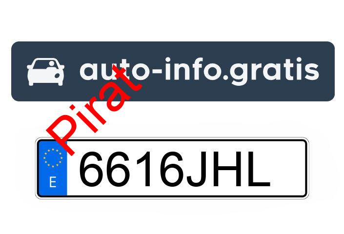 Pirat drogowy w pojeździe o numerach rejestracyjnych 6616JHL