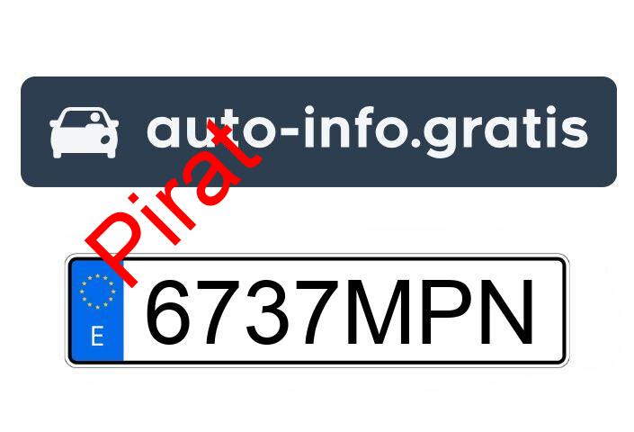 Pirat drogowy w pojeździe o numerach rejestracyjnych 6737MPN