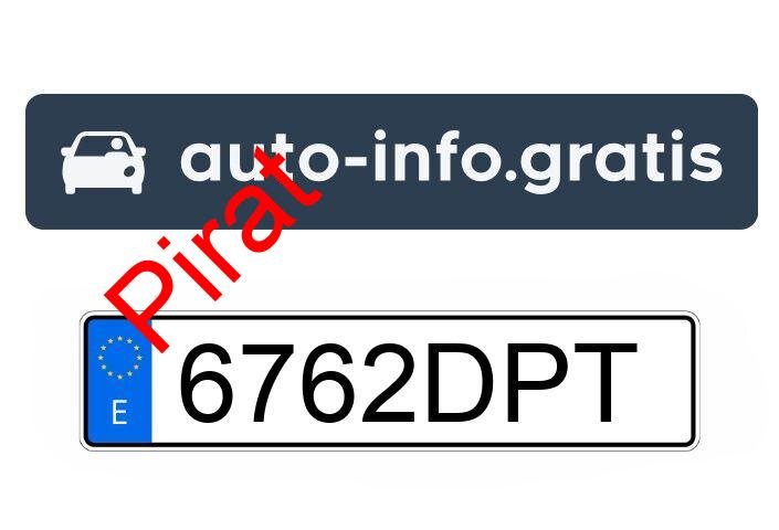 Pirat drogowy w pojeździe o numerach rejestracyjnych 6762DPT