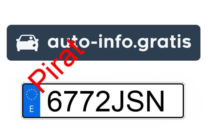 Pirat drogowy w pojeździe o numerach rejestracyjnych 6772JSN