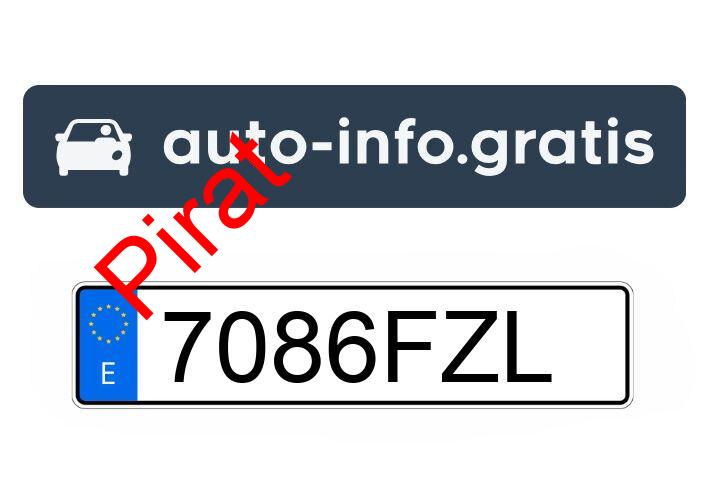 Pirat drogowy w pojeździe o numerach rejestracyjnych 7086FZL