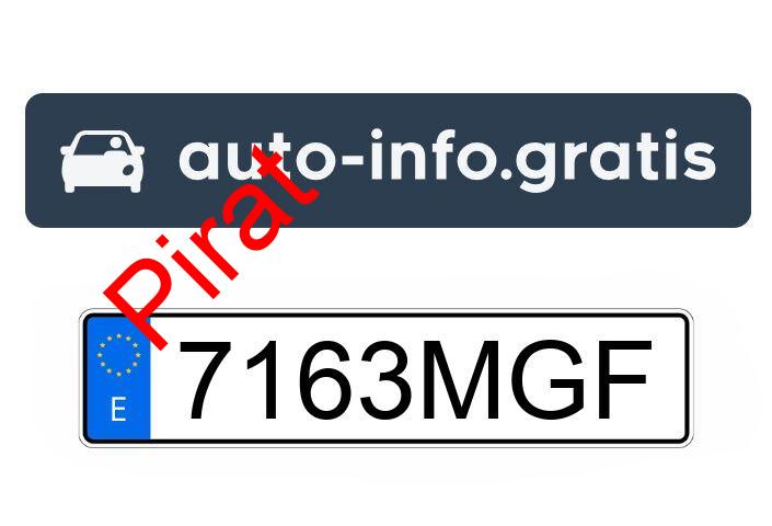 Pirat drogowy w pojeździe o numerach rejestracyjnych 7163MGF