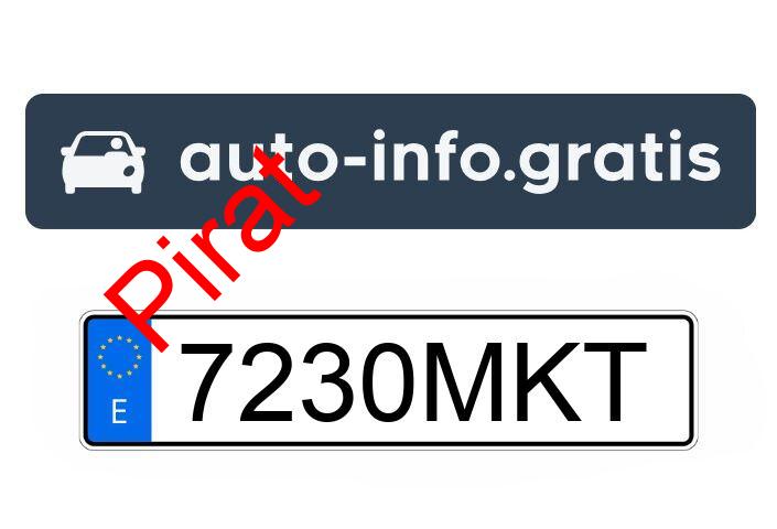 Pirat drogowy w pojeździe o numerach rejestracyjnych 7230MKT