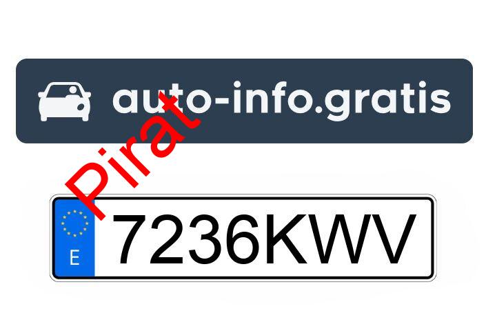 Pirat drogowy w pojeździe o numerach rejestracyjnych 7236KWV