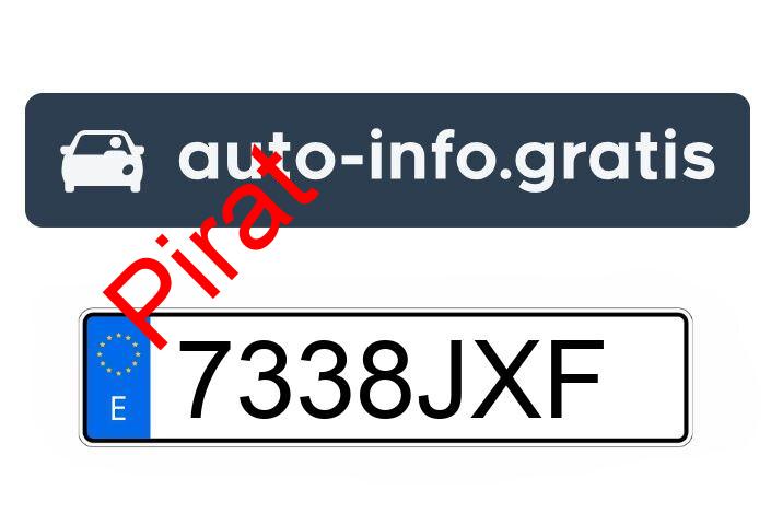 Pirat drogowy w pojeździe o numerach rejestracyjnych 7338JXF