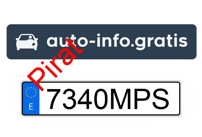Pirat drogowy w pojeździe o numerach rejestracyjnych 7340MPS