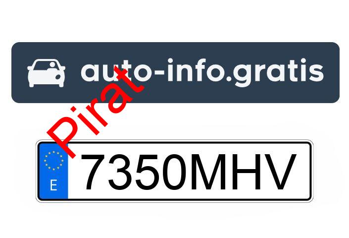 Pirat drogowy w pojeździe o numerach rejestracyjnych 7350MHV