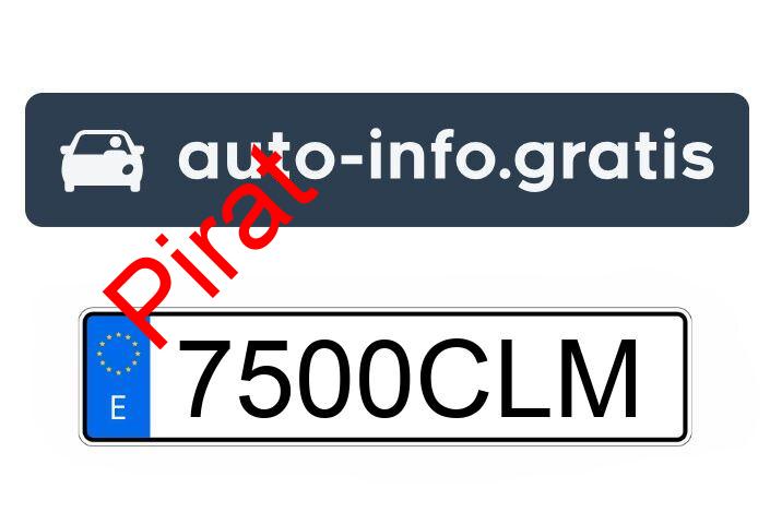Pirat drogowy w pojeździe o numerach rejestracyjnych 7500CLM