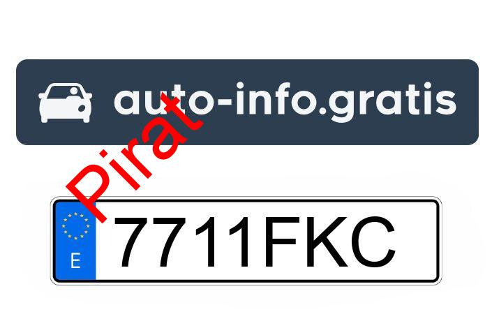 Pirat drogowy w pojeździe o numerach rejestracyjnych 7711FKC