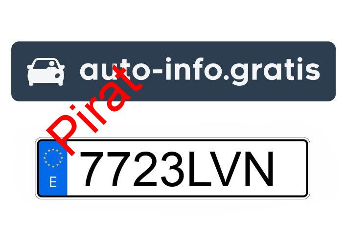 Pirat drogowy w pojeździe o numerach rejestracyjnych 7723LVN