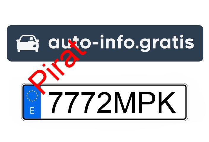 Pirat drogowy w pojeździe o numerach rejestracyjnych 7772MPK