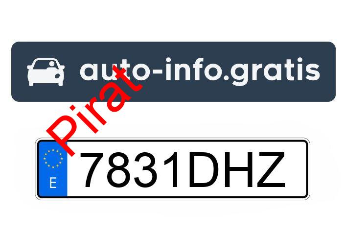 Pirat drogowy w pojeździe o numerach rejestracyjnych 7831DHZ