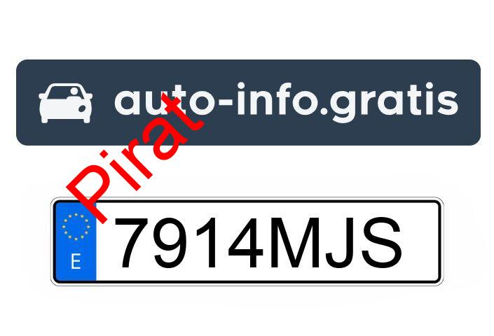 Pirat drogowy w pojeździe o numerach rejestracyjnych 7914MJS