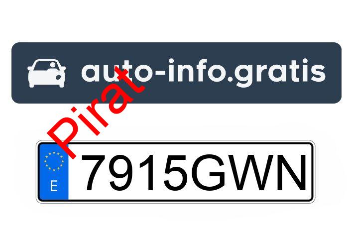 Pirat drogowy w pojeździe o numerach rejestracyjnych 7915GWN