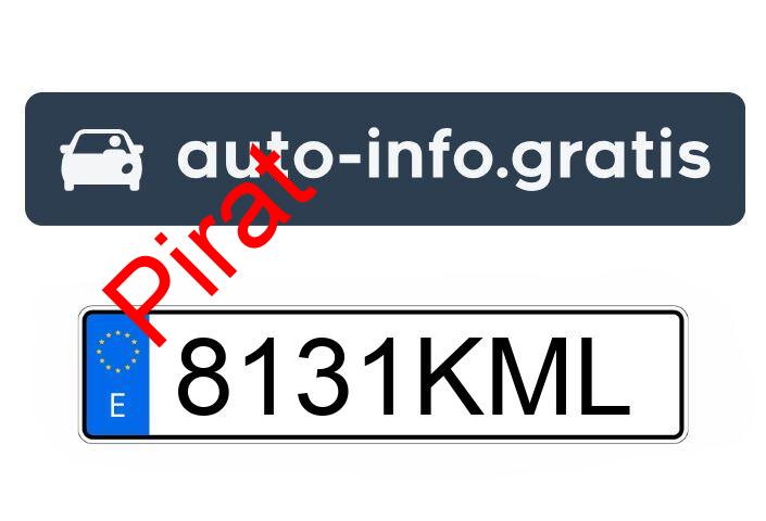 Pirat drogowy w pojeździe o numerach rejestracyjnych 8131KML