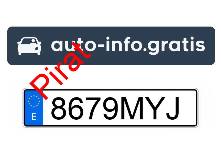 Pirat drogowy w pojeździe o numerach rejestracyjnych 8679MYJ