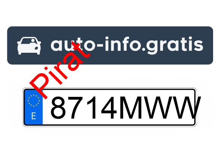 Pirat drogowy w pojeździe o numerach rejestracyjnych 8714MWW