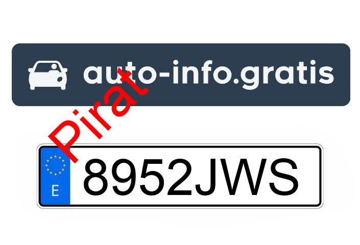 Pirat drogowy w pojeździe o numerach rejestracyjnych 8952JWS