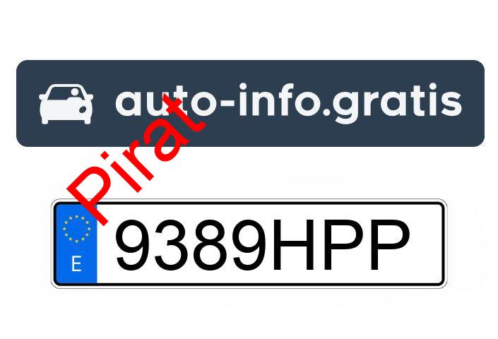 Pirat drogowy w pojeździe o numerach rejestracyjnych 9389HPP