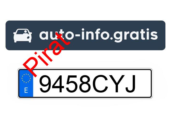 Pirat drogowy w pojeździe o numerach rejestracyjnych 9458CYJ