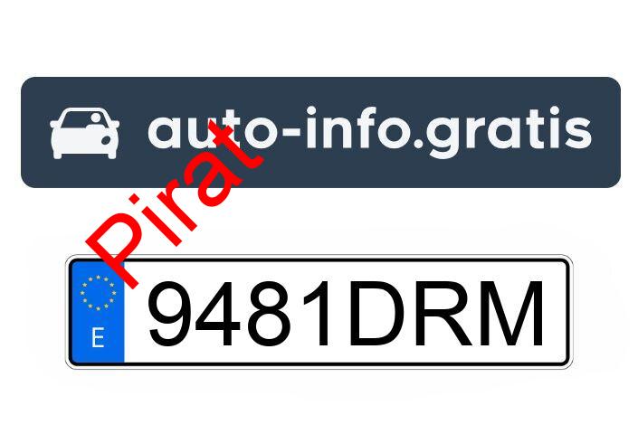 Pirat drogowy w pojeździe o numerach rejestracyjnych 9481DRM