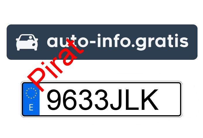 Pirat drogowy w pojeździe o numerach rejestracyjnych 9633JLK