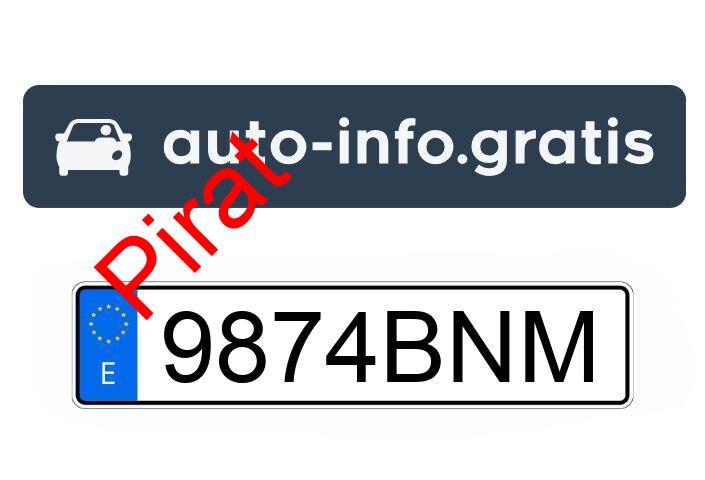 Pirat drogowy w pojeździe o numerach rejestracyjnych 9874BNM