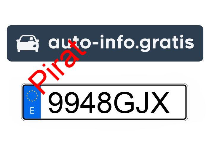 Pirat drogowy w pojeździe o numerach rejestracyjnych 9948GJX