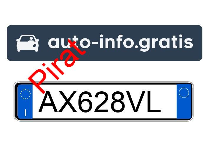 Pirat drogowy w pojeździe o numerach rejestracyjnych AX628VL
