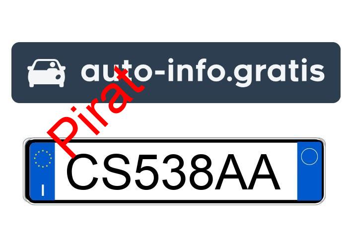 Pirat drogowy w pojeździe o numerach rejestracyjnych CS538AA