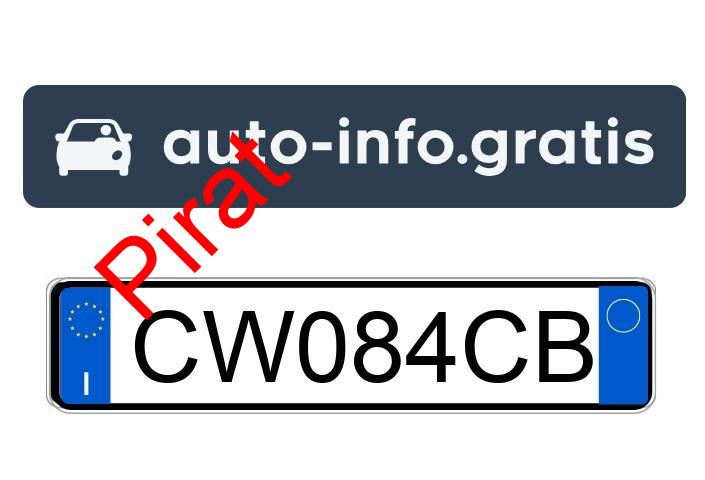 Pirat drogowy w pojeździe o numerach rejestracyjnych CW084CB