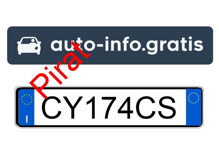 Pirat drogowy w pojeździe o numerach rejestracyjnych CY174CS