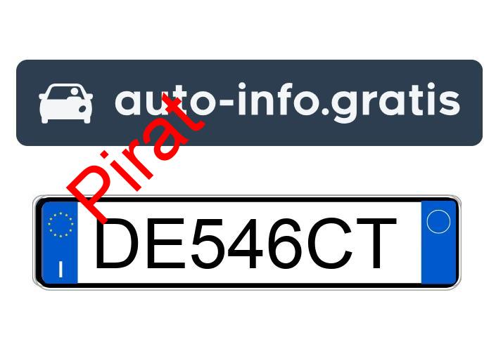Pirat drogowy w pojeździe o numerach rejestracyjnych DE546CT
