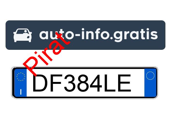 Pirat drogowy w pojeździe o numerach rejestracyjnych DF384LE