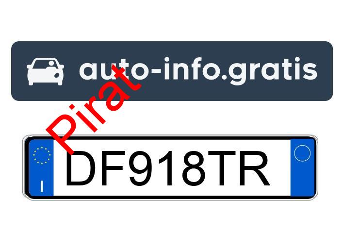 Pirat drogowy w pojeździe o numerach rejestracyjnych DF918TR