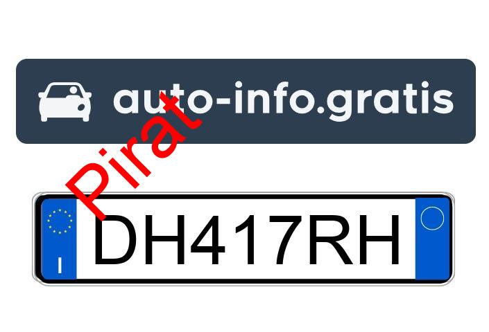 Pirat drogowy w pojeździe o numerach rejestracyjnych DH417RH