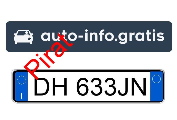 Pirat drogowy w pojeździe o numerach rejestracyjnych DH633JN