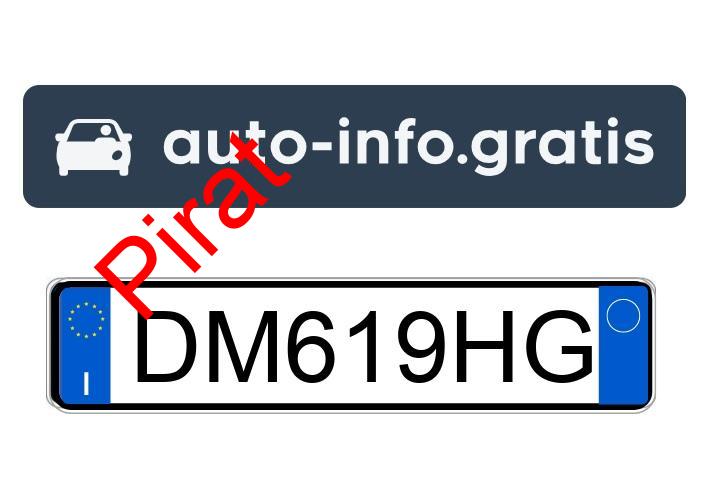 Pirat drogowy w pojeździe o numerach rejestracyjnych DM619HG