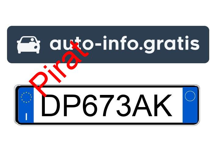 Pirat drogowy w pojeździe o numerach rejestracyjnych DP673AK